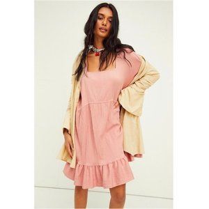 Free People Dusty Pink Mini Dress
